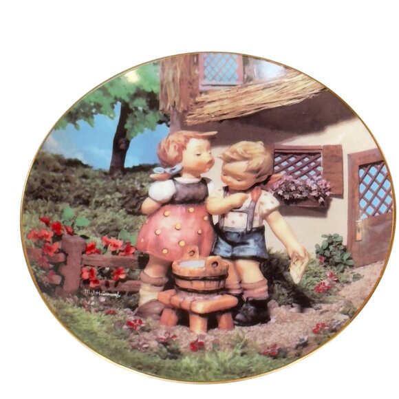 M.J. Hummel "Squeaky Clean" Limited Edition Collector Plate - Picture 10 of 10